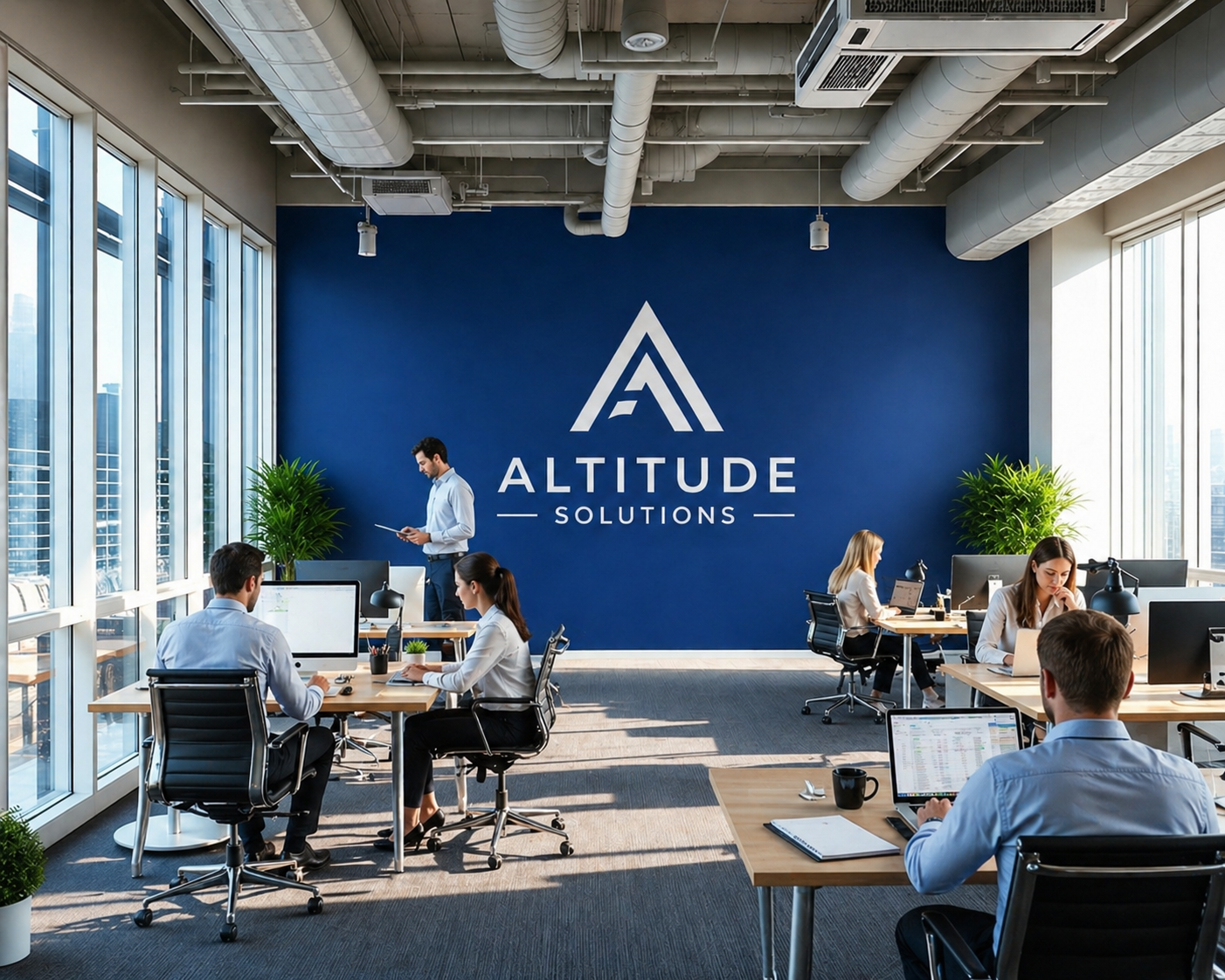 Exemple d'application murale : Entreprises